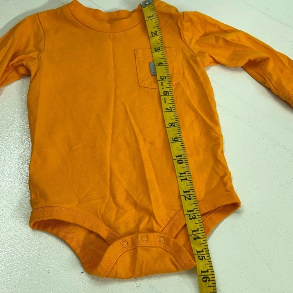 Carhartt Vibrant Orange Kids Bodysuit